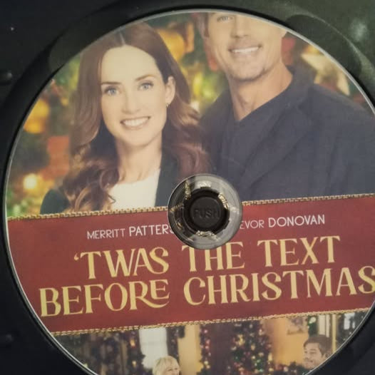Twas the Text before Christmas (2023) DVD with Merritt Patterson **HUGE SALE**