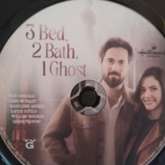 3 Bed, 2 Bath, 1 Ghost (2023) DVD with Julie Gonzolo