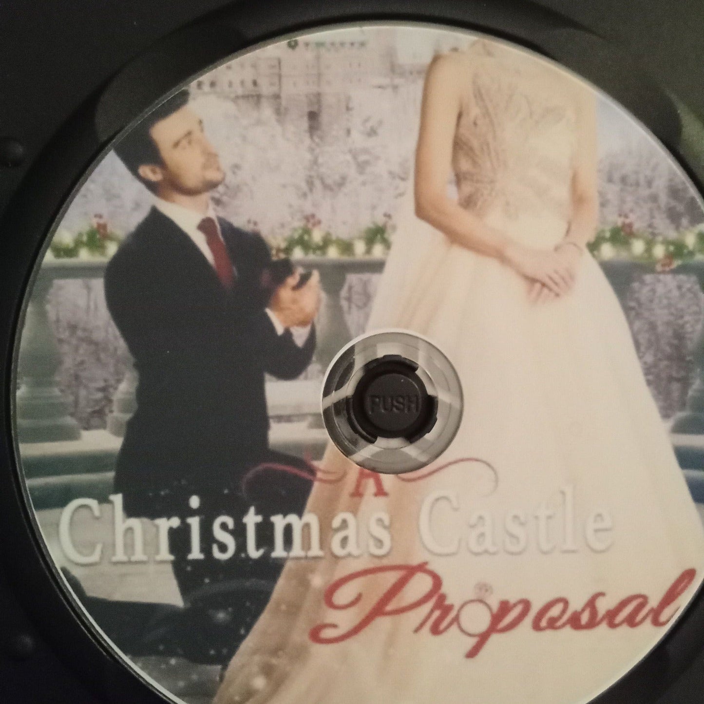 A Christmas Castle Proposal: A Royal in Paradise 2 (2024) DVD with Rhiannon Fish in a DVD Case with the artwork