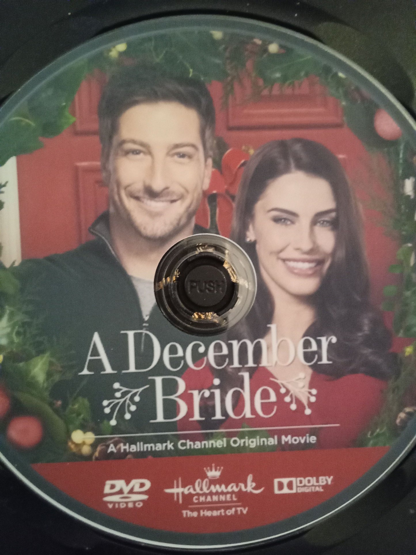 A December Bride (2016) DVD with Jessica Lowndes and Daniel Lissing in a DVD case with the artwork