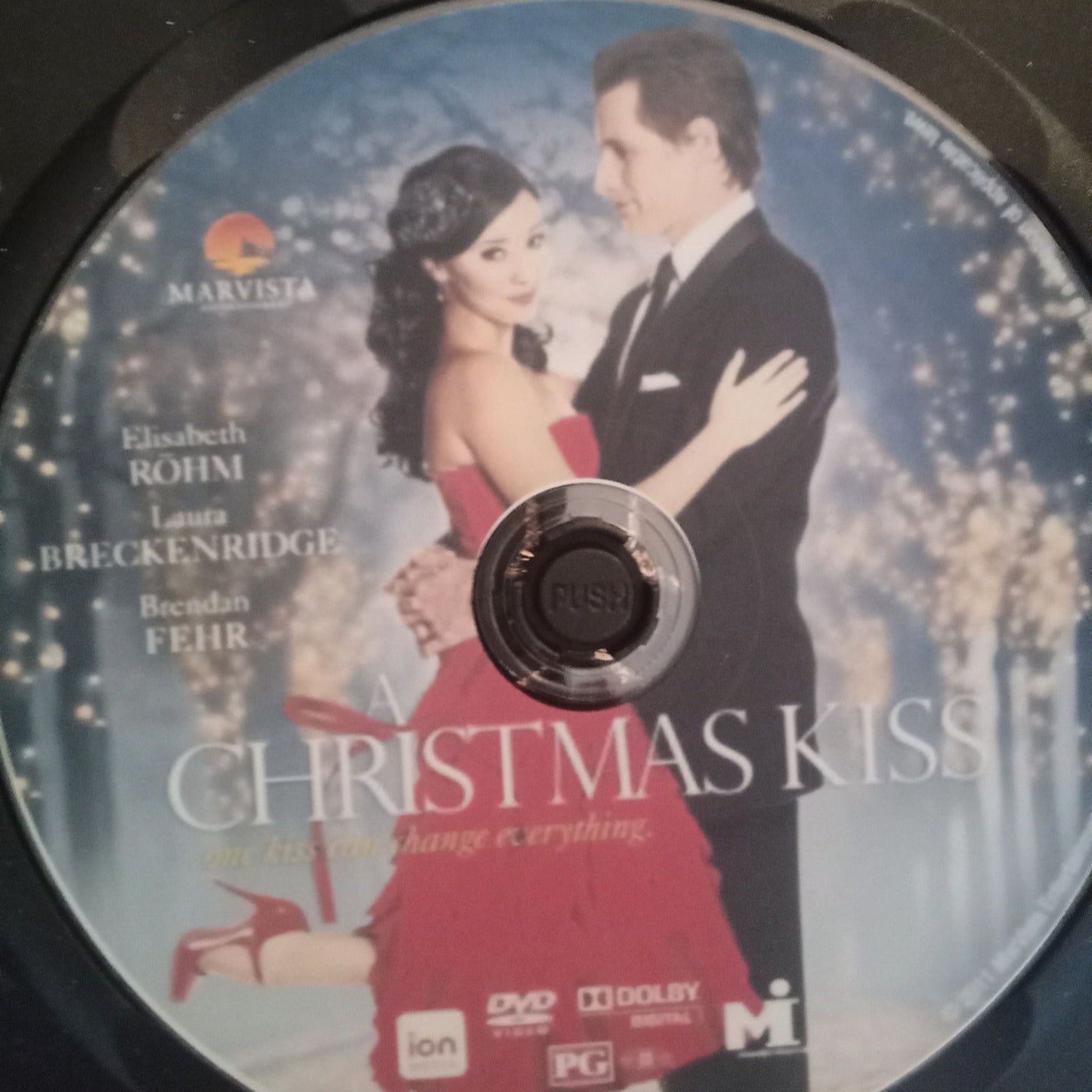 A Christmas Kiss (2011) DVD with Elizabeth Rohm