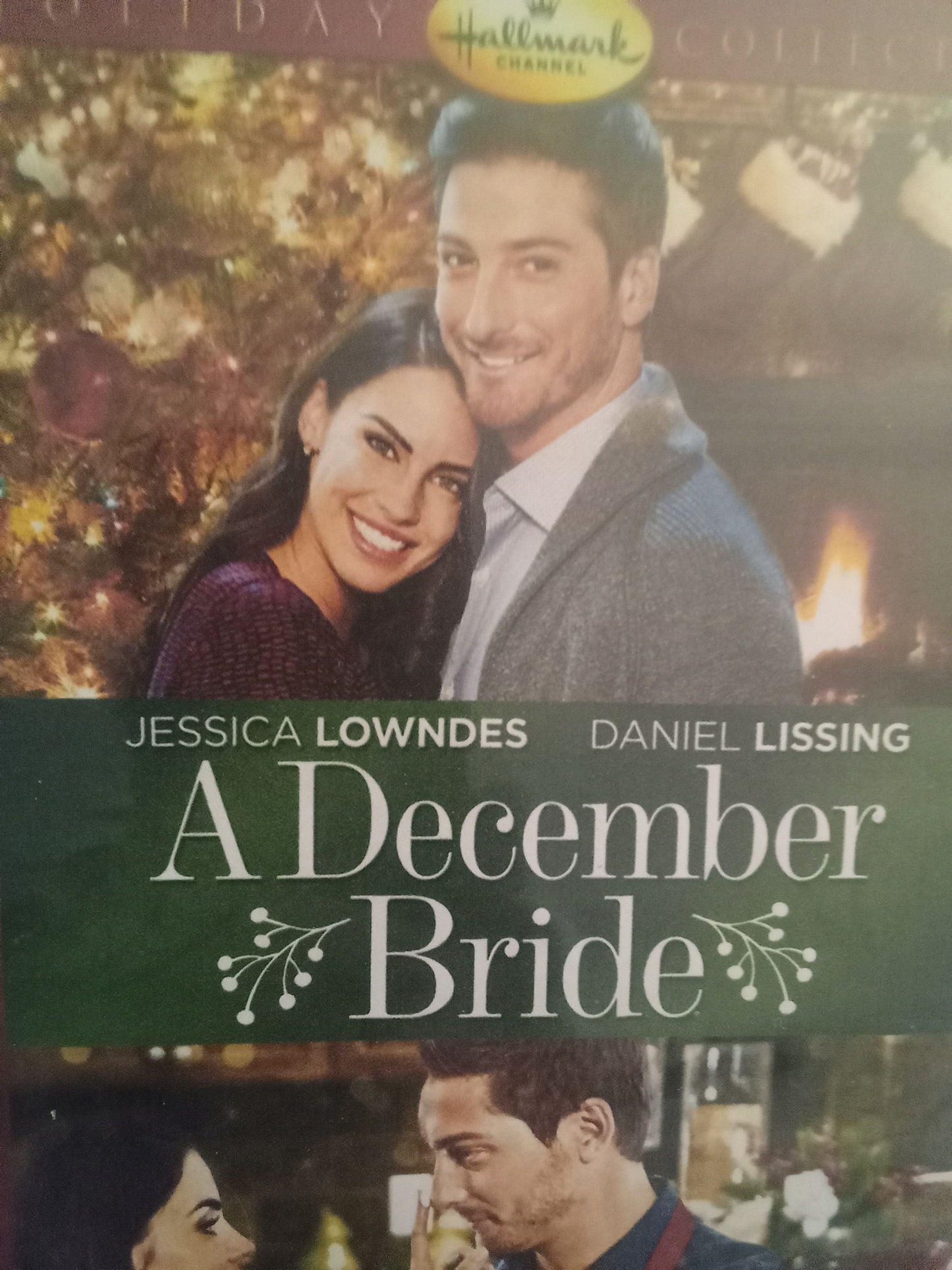 A December Bride (2016) DVD with Jessica Lowndes and Daniel Lissing in a DVD case with the artwork