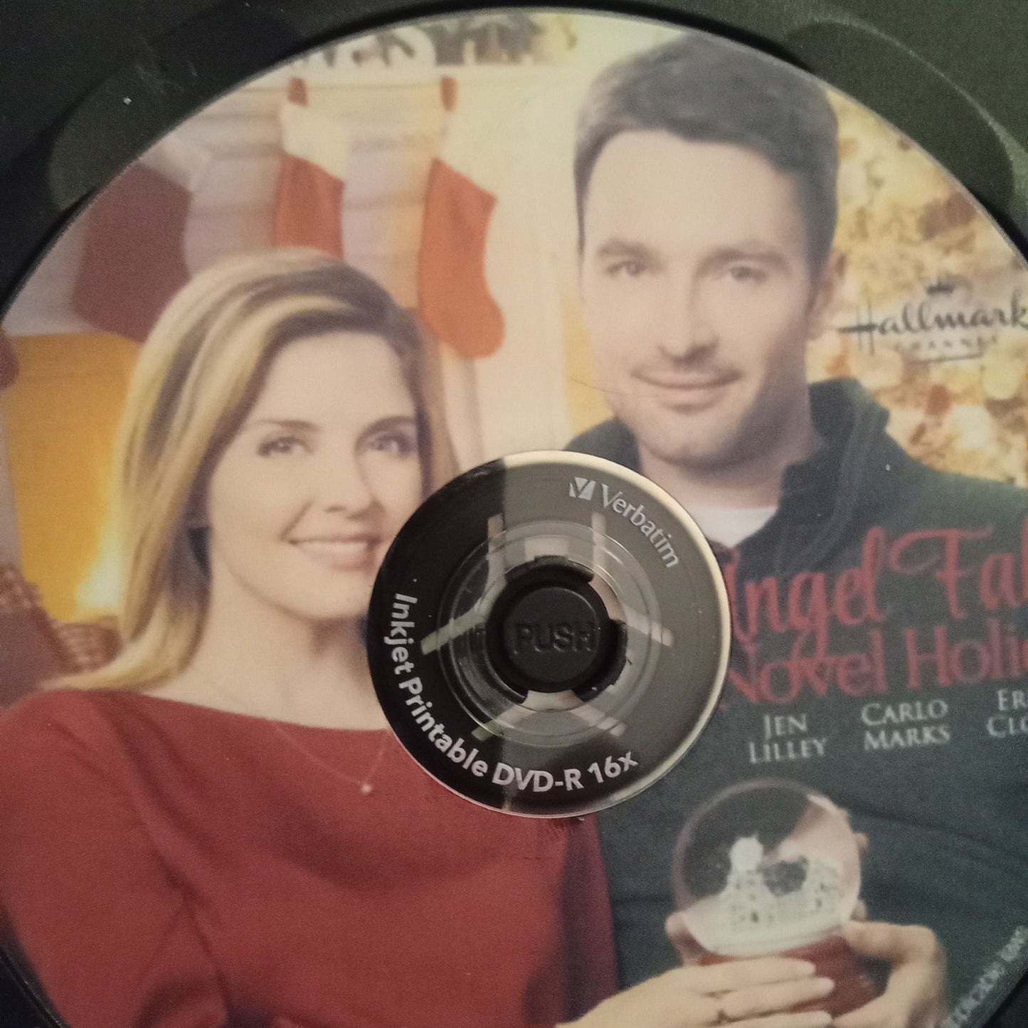 Angel Falls A Novel Holiday (2019) DVD with Jen Lilly & Carlo Marks