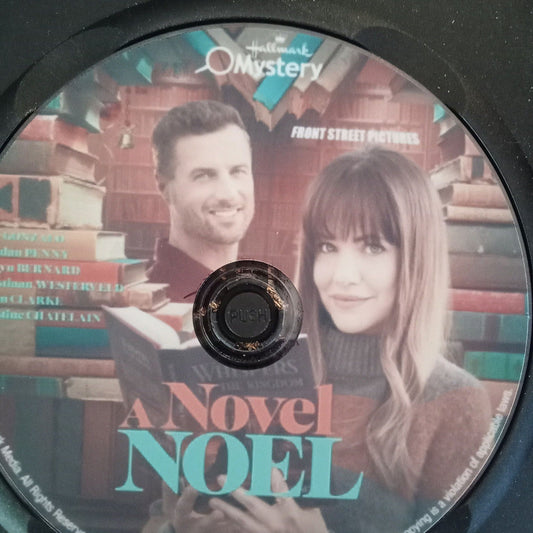 a Novel Noel (2024) DVD with Julie Gonzolo & Brendan Penny