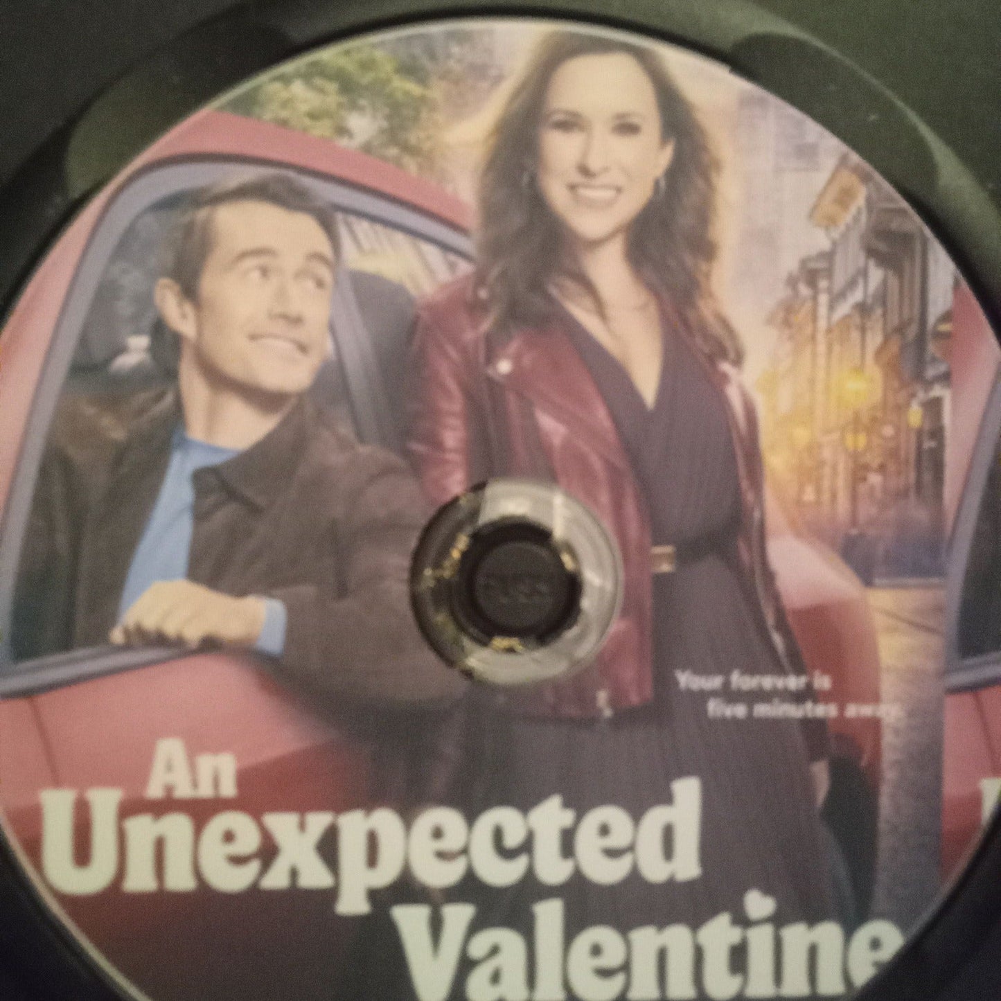 An UnExpected Valentine (2024) DVD with Lacey Chabert & Robert Buckley