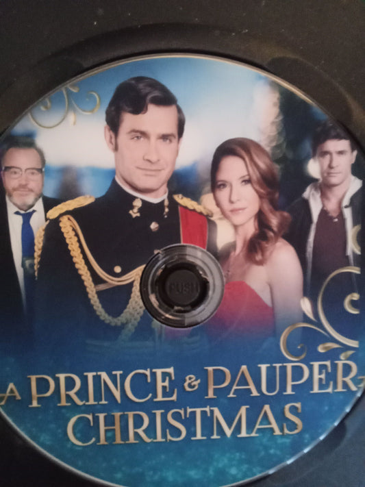 A Prince & Pauper Christmas (2022) DVD with Brittany Underwood