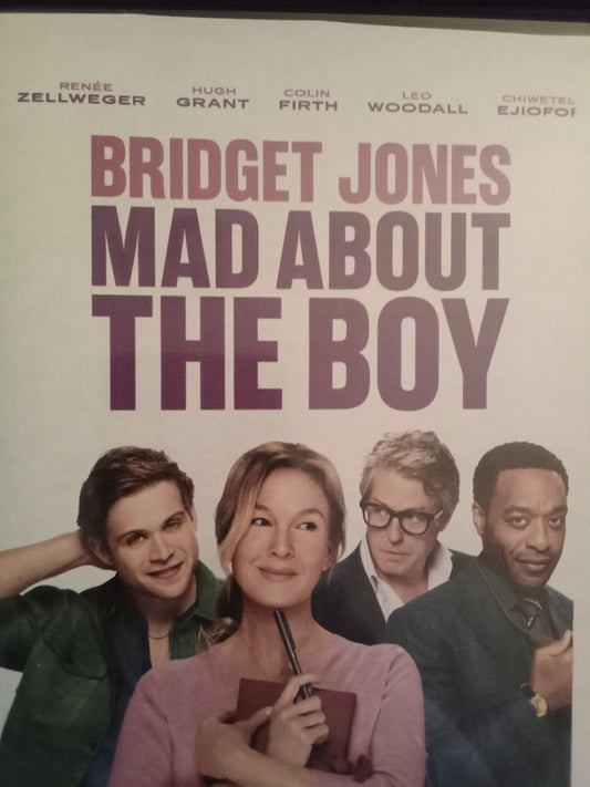 Bridget Jones Mad About the Boy (2025) DVD with Renee Zellweger