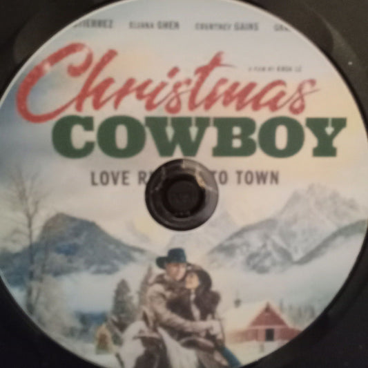 Christmas Cowboy (2025) DVD with Courtney Gains