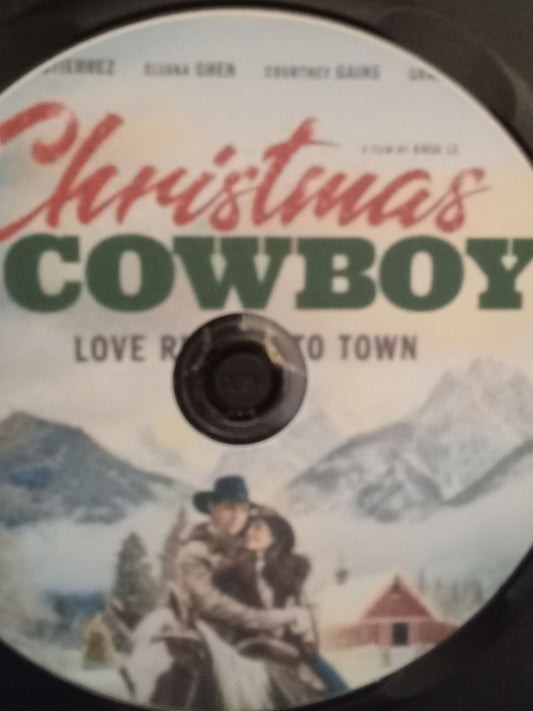 Christmas Cowboy (2024) DVD with Elania Ghen