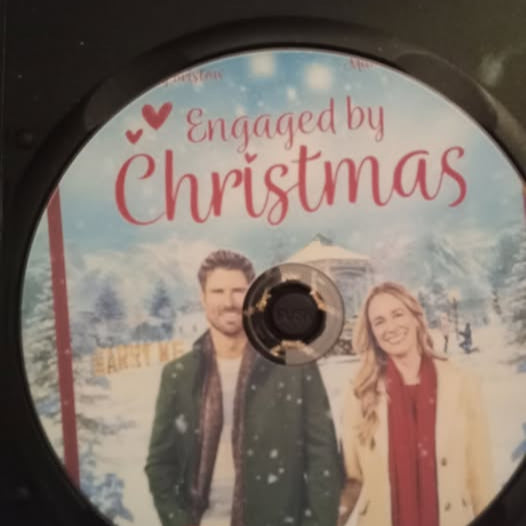 Engaged By Christmas (2024) DVD with Brittany Bristow & Marcus Rosner