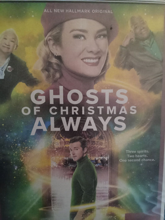 Ghosts of Christmas Always (2022) DVD with Kim Matula in a DVD Case with the cover art