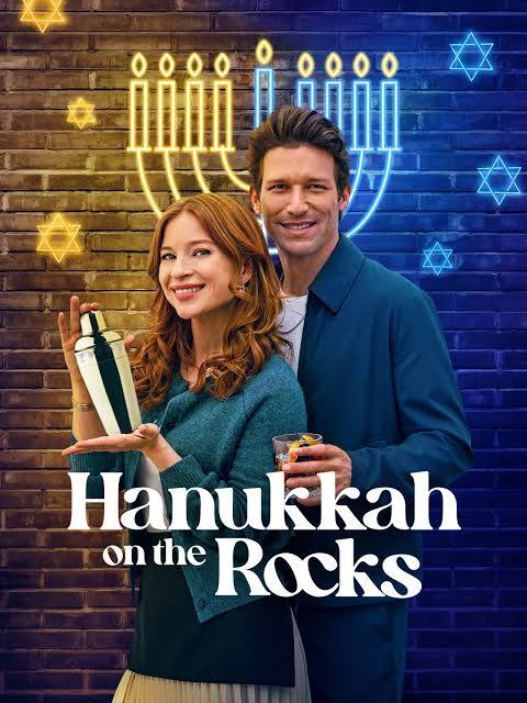 Hanukkah on the Rocks (2024) with Stacey Farber in a DVD case with the artwork