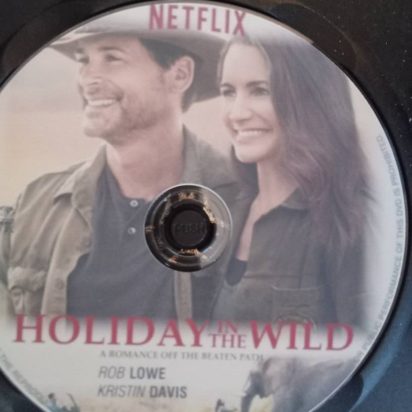 Holiday in the Wild (2019) DVD with Kristin Davis & Rob Lowe