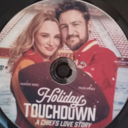 Holiday Touchdown: A Chiefs Love Story (2024) DVD with Tyler Hynes