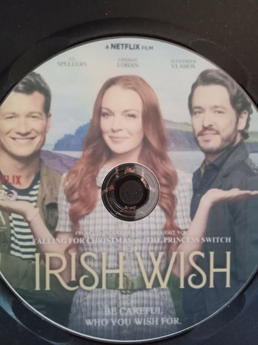 Irish Wish (2024) DVD with Lyndsy Lohan