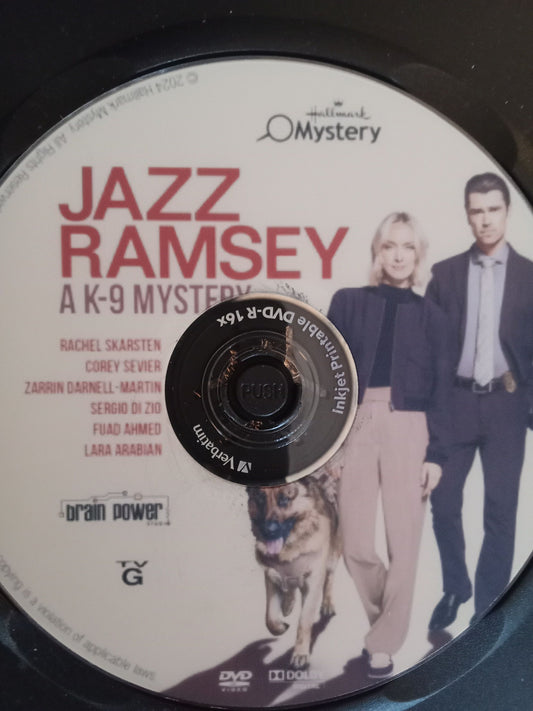 Jazz Ramsey: A K-9 Mystery (2024)DVD with Rachel Skarsten & Corey Sevier