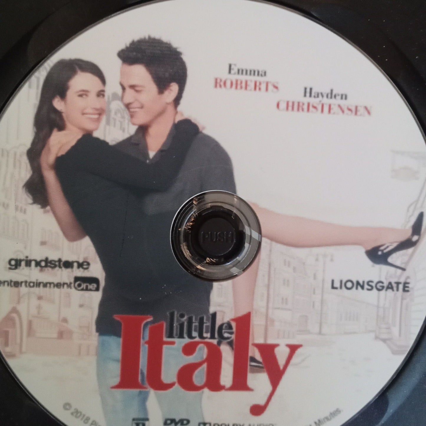 Little Italy (2018) DVD with Emma Roberts