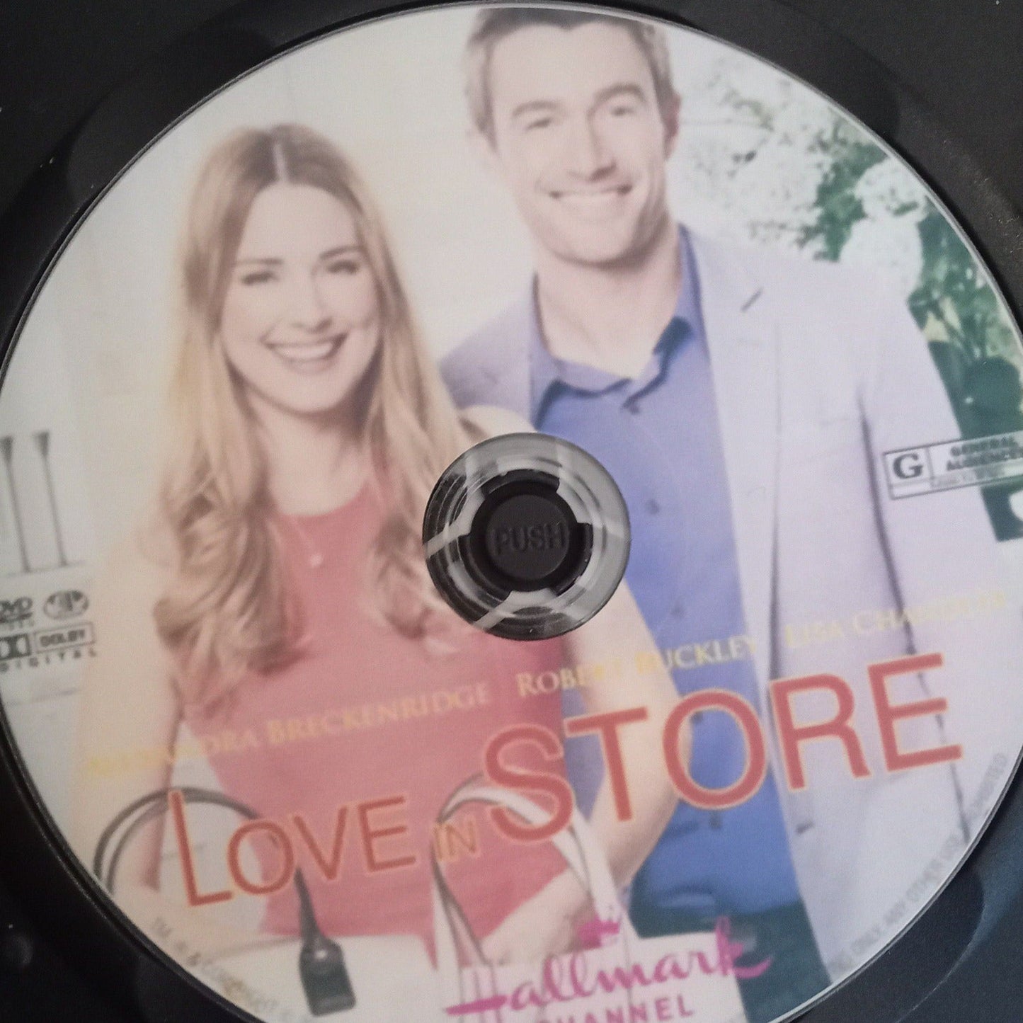 Love in Store (2020) DVD with Alexandra Breckenridge & Robert Buckley in a DVD Case with artwork