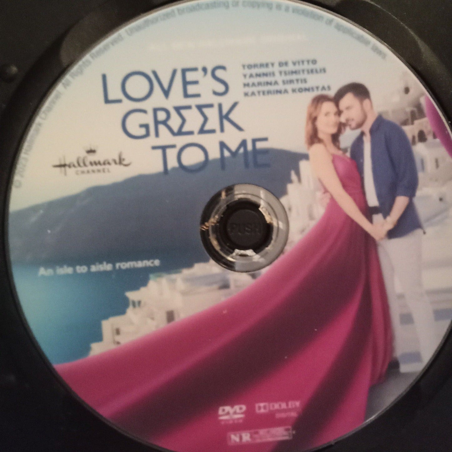 Love's Greek to Me (2023) DVD with Torrey DeVitto