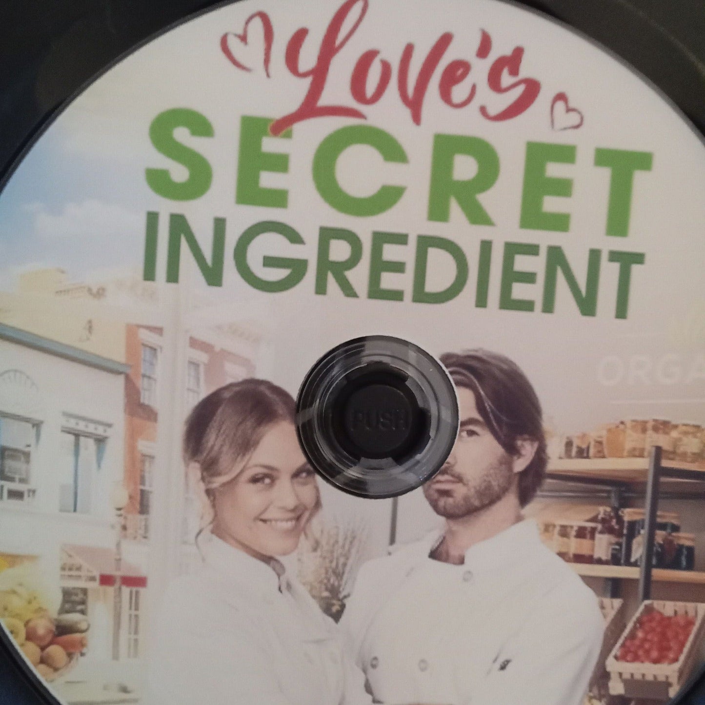 Love's Secret Ingredient (2023) DVD with Chris Connell & Brianna Cohen