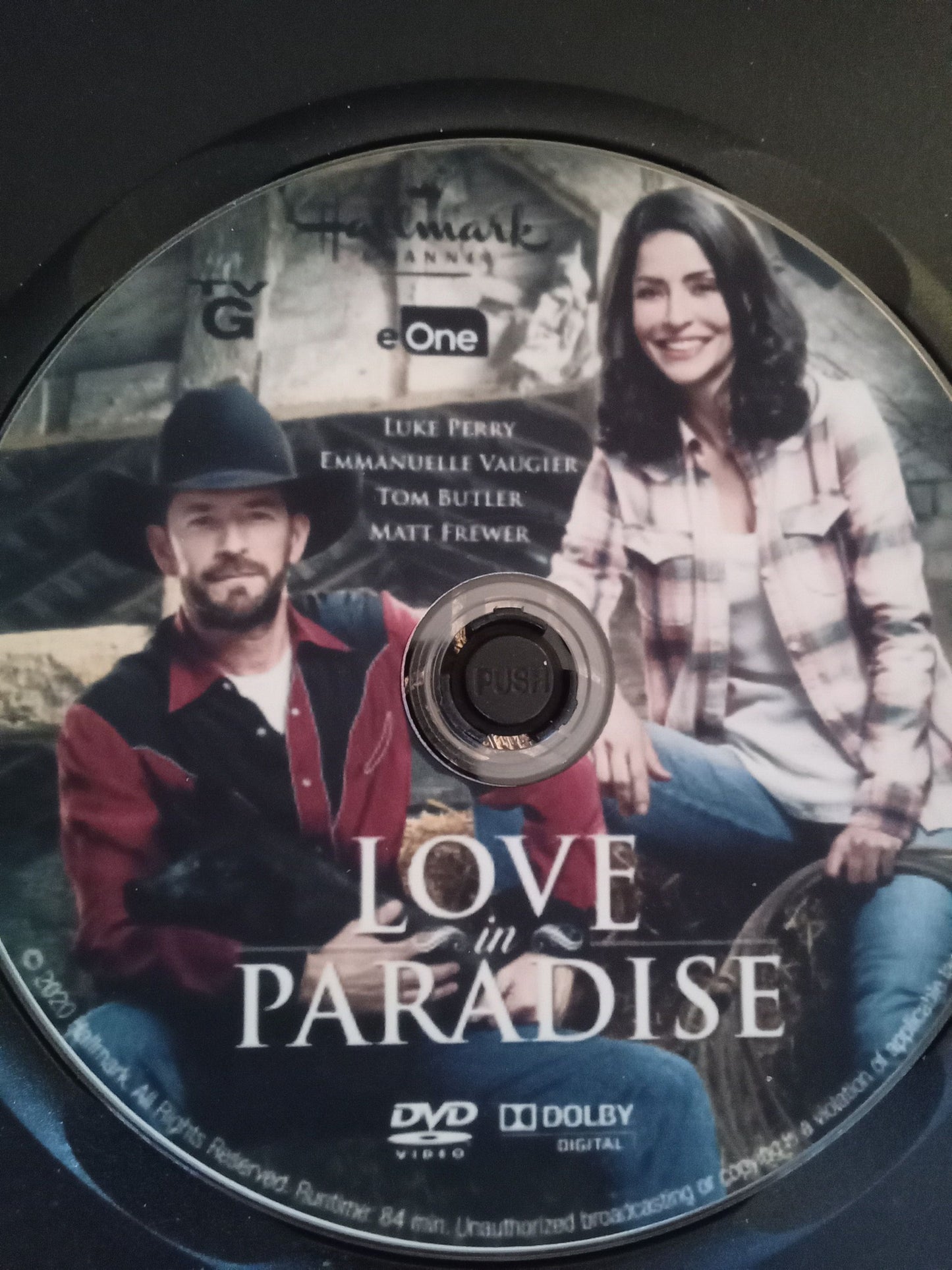 Love in Paradise (2016) DVD with "the late" Luke Perry