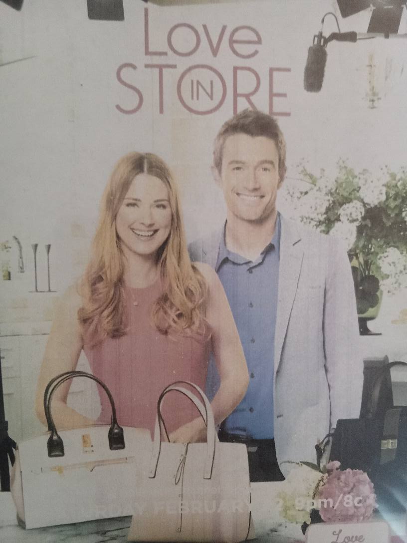 Love in Store (2020) DVD with Alexandra Breckenridge & Robert Buckley in a DVD Case with artwork