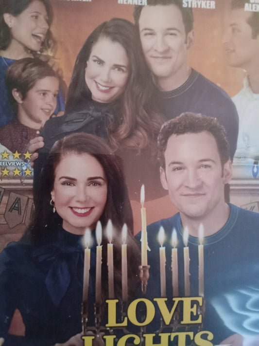 Love, Lights and Hanukkah (2020) DVD with Mia Kirshner in a DVD case with the Cover art *Sale