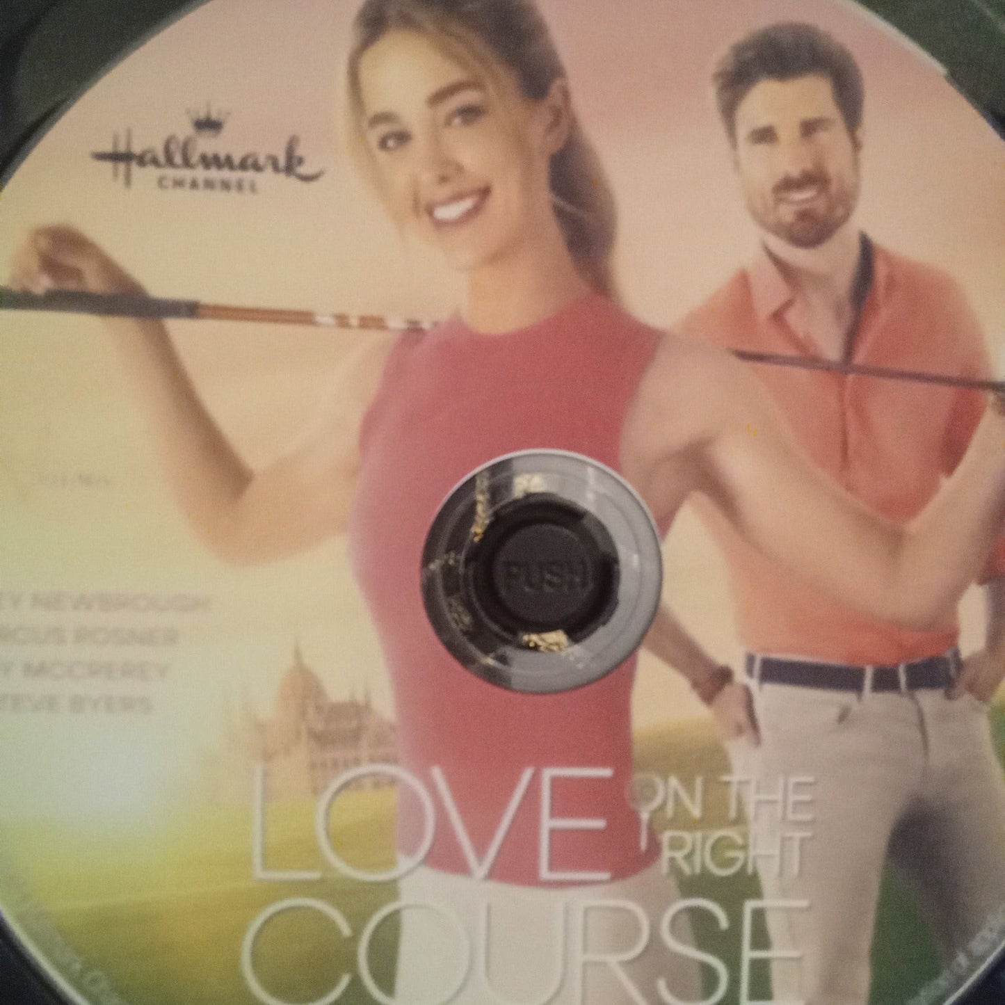 Love on the Right Course (2023) DVD with Ashley Newbrough, Marcus Rosner & Brittany Bristow