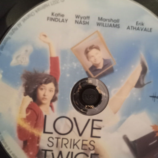 Love Strikes Twice (2021) DVD with Katie Findlay & Marshall Williams