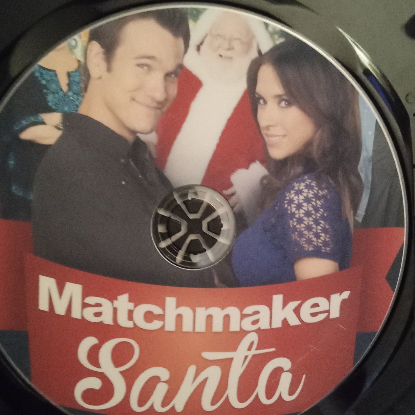 Matchmaker Santa (2012) DVD with Lacey Chabert in a DVD Case with the artwork