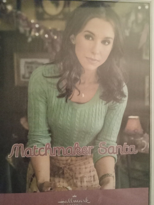 Matchmaker Santa (2012) DVD with Lacey Chabert in a DVD Case with the artwork