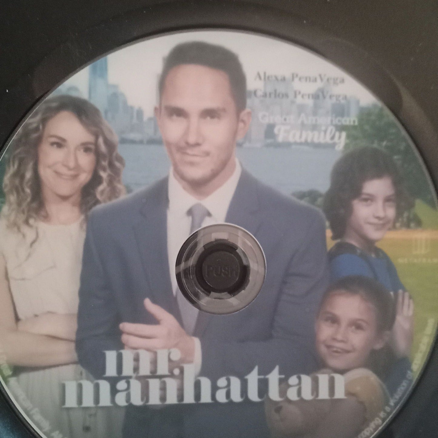 Mr Manhattan (2023) DVD with Carlos PenaVega