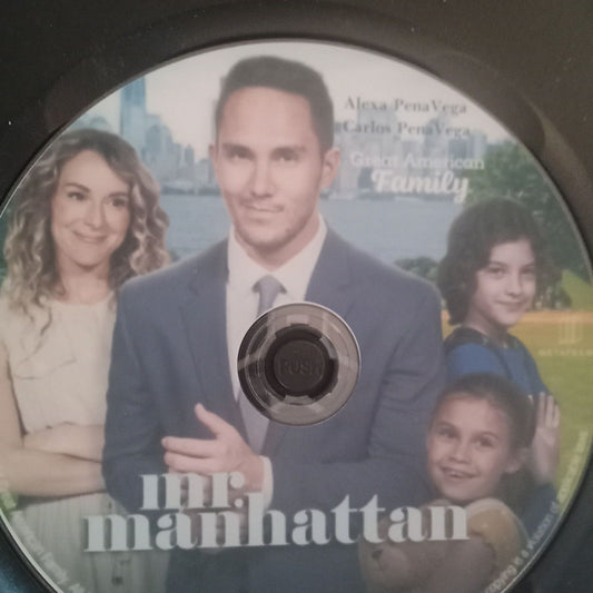 Mr Manhattan (2023) DVD with Carlos PenaVega