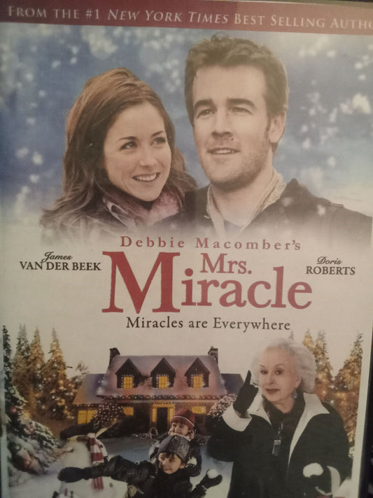 Mrs Miracle (2009) DVD with "the late" Doris Roberts in a DVD Case with artwork