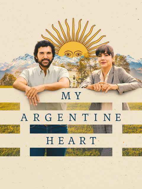 My Argentine Heart (2024) DVD with Julie Gonzolo in a DVD Case with the artwork