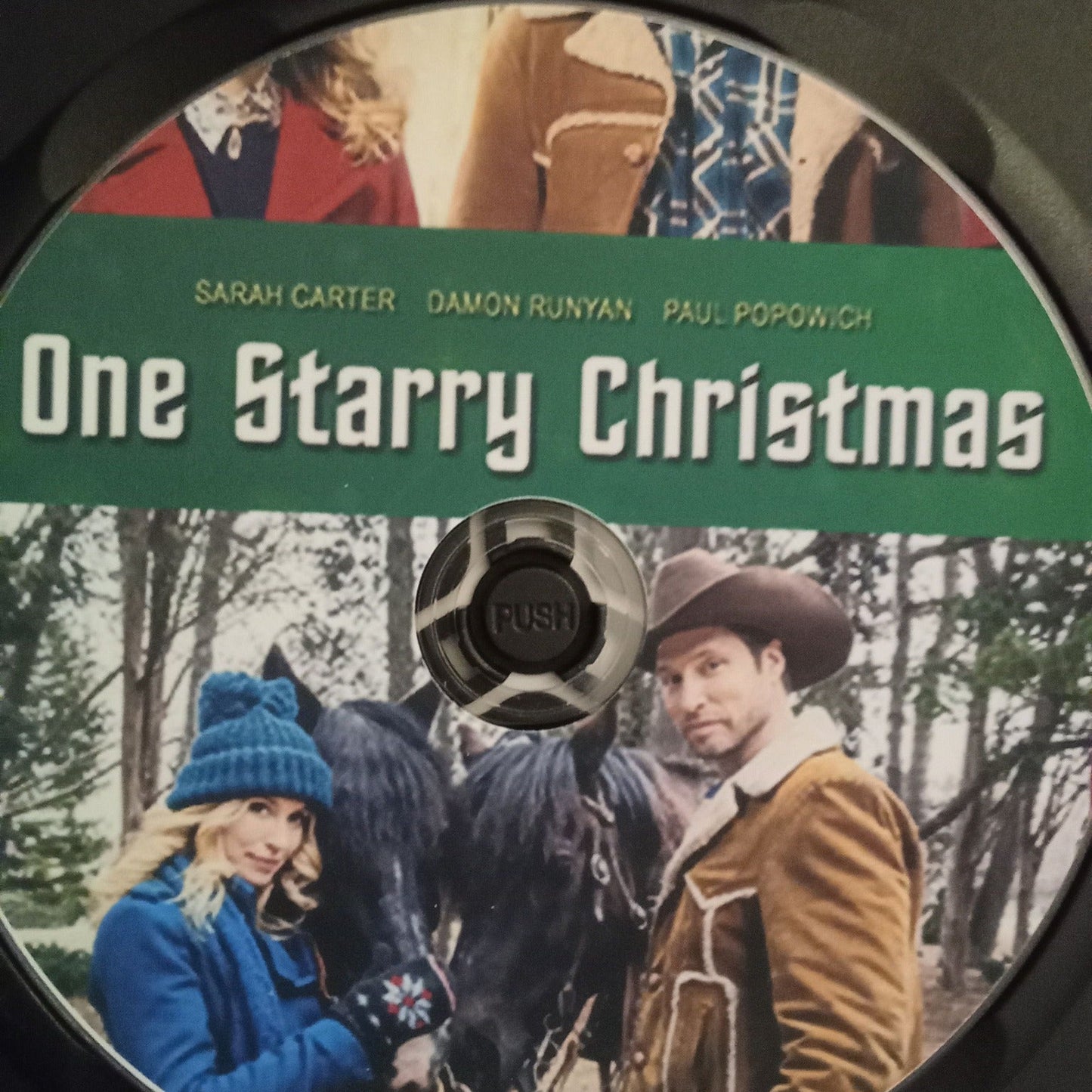 One Starry Christmas (2014) DVD with Damon Runyan In a DVD case with the artwork