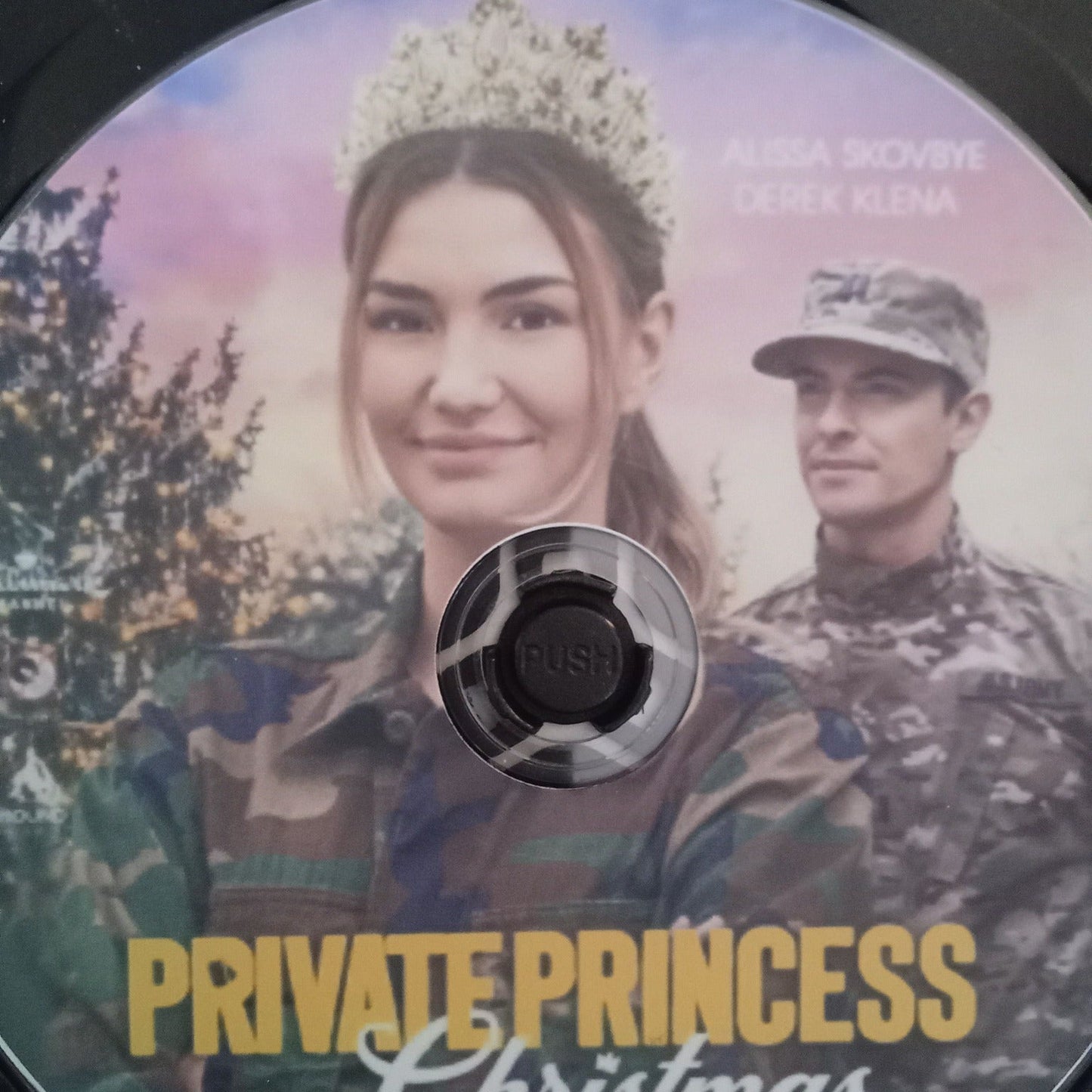 Private Princess Christmas (2024) DVD with Ali Skovbye & Erica Durance