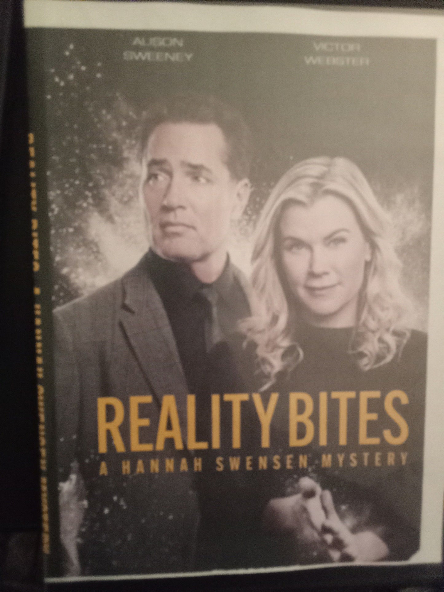 Reality Bites: A Hannah Swensen Mystery (2025) DVD with Alison Sweeney & Victor Webster