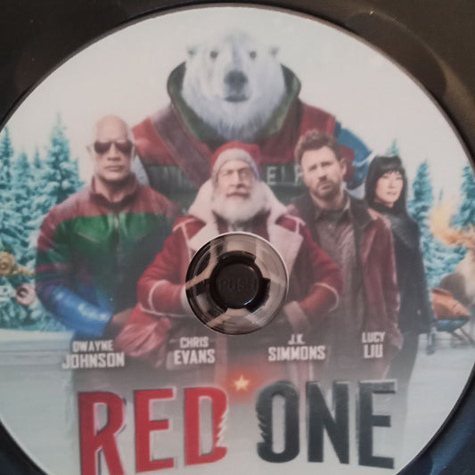 Red One (2024) DVD with Dwayne Johnson "The Rock"