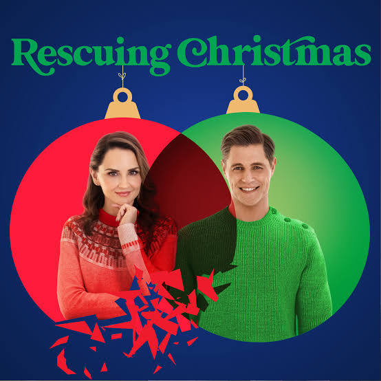 Rescuing Christmas (2023) DVD with Rachel Leigh Cook & Sam Page