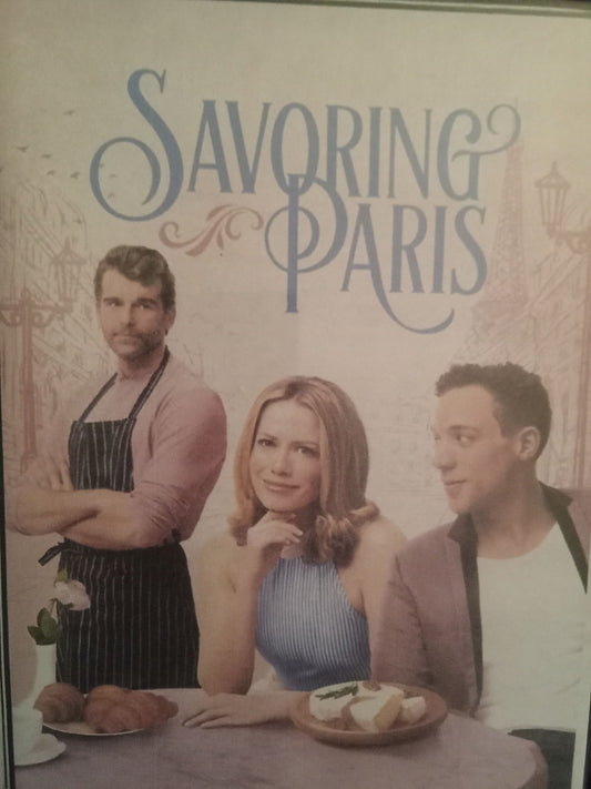 Savoring Paris (2024) DVD with Bethany Joy Lenz