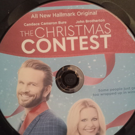 The Christmas Contest (2021) DVD with Candace Cameron Bure & John Brotherton