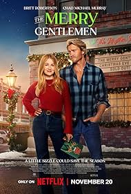 The Merry Gentlemen (2024) DVD with Chad Michael Murray in a DVD Case with the cover art