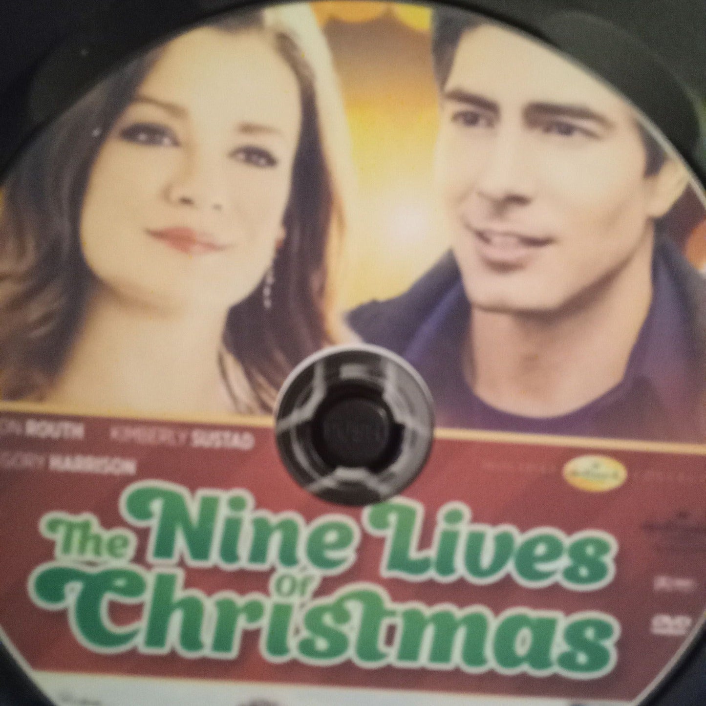 The Nine Lives of Christmas (2014) DVD with Kimberly Sustad & Brandon Routh & Gregory Harrison