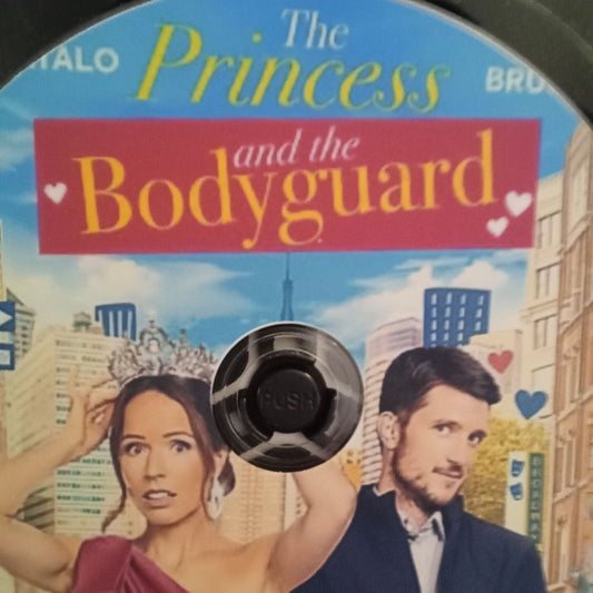 The Princess and the Bodyguard (2022) DVD with Emily Alatalo & David Pinard